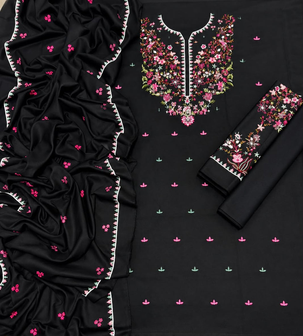 Batik Winter Edition 2027 Dhanak 3-Piece Embroidered Suit