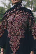 Black Embroidered 3-Piece Suit