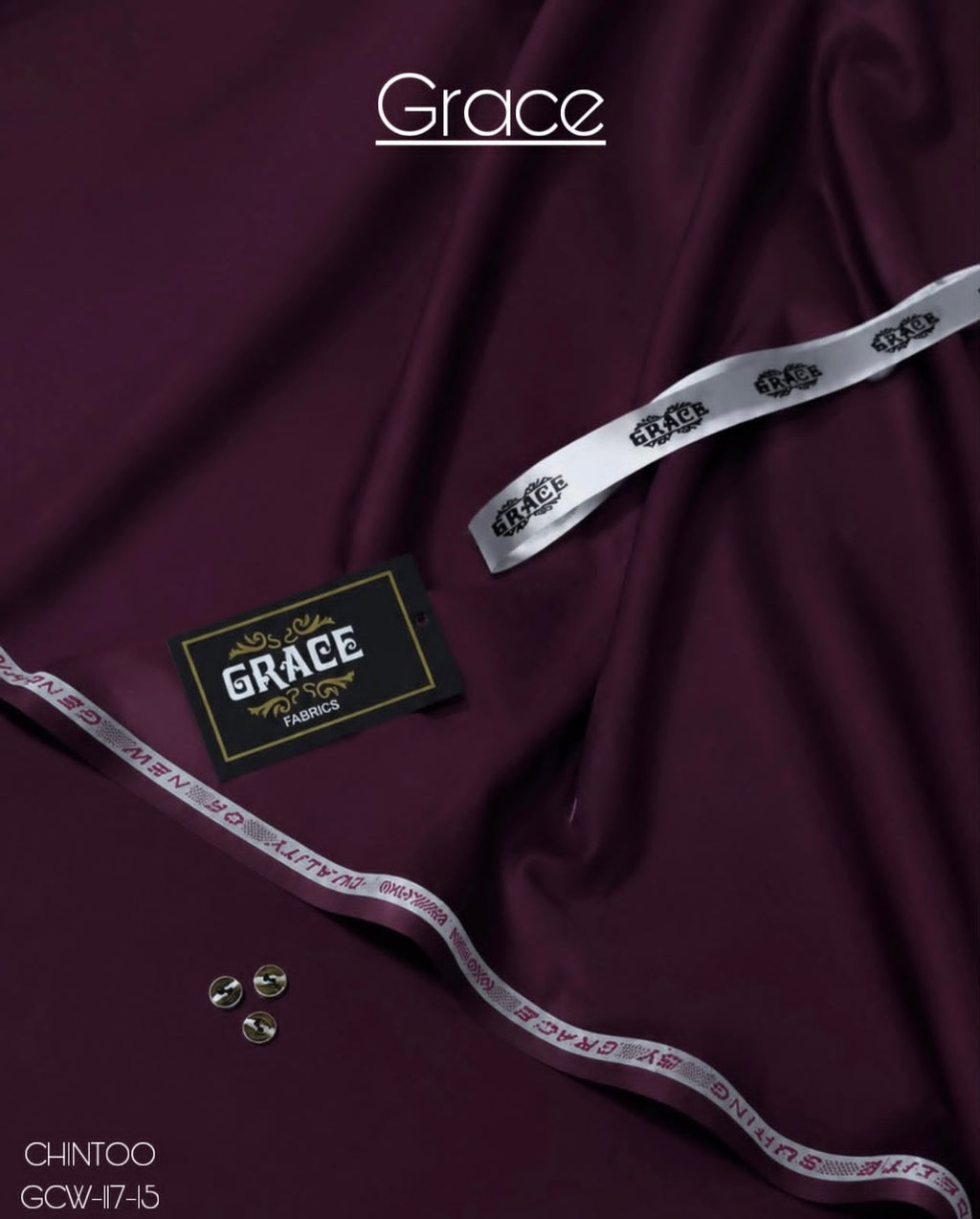 Grace Chintoo Men's Wash & Wear Fabric