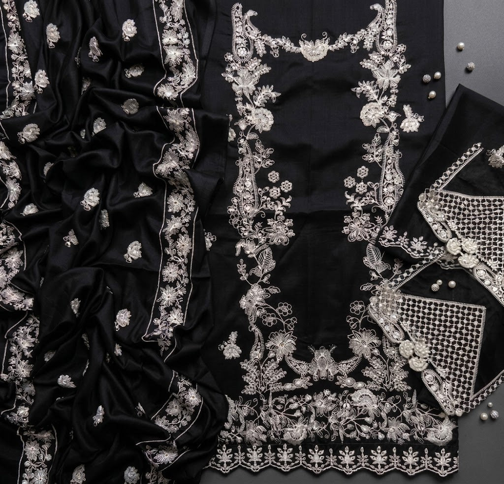 Zimal Winter Edition 2027 Staple Viscose 3-Piece Suit