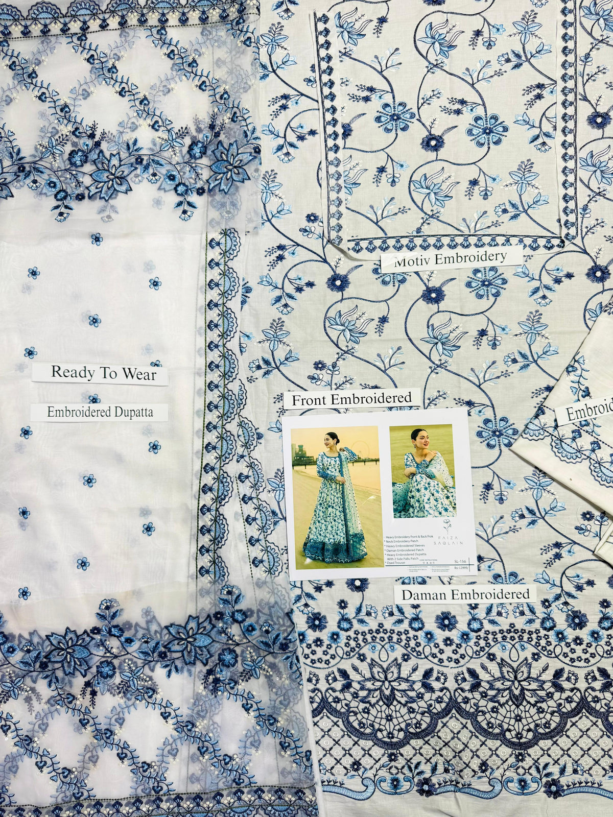 Summer Lawn Edition 2026 Embroidered 3-Piece Suit