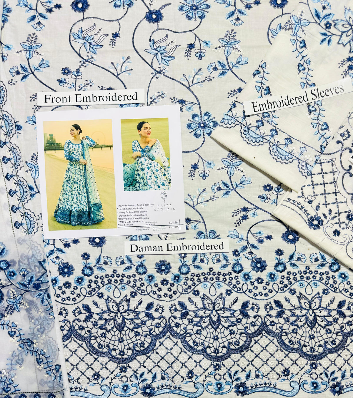 Summer Lawn Edition 2026 Embroidered 3-Piece Suit