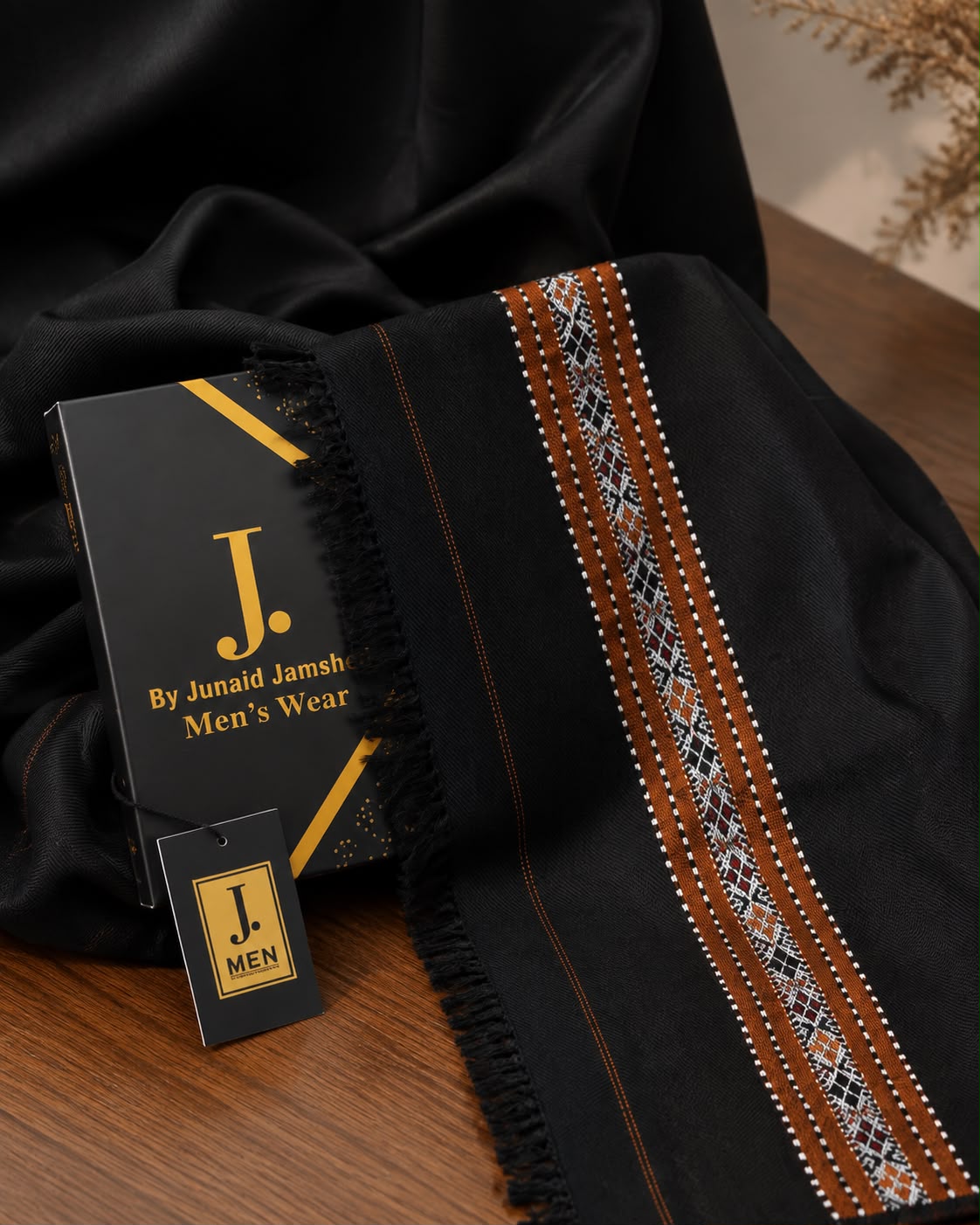j. Men's Khaddi Wool Shawl