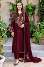 Batik Winter Edition 2027 Dhanak 3-Piece Embroidered Suit